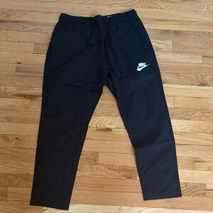 Nike blue label mens tapered trousers medium black $160